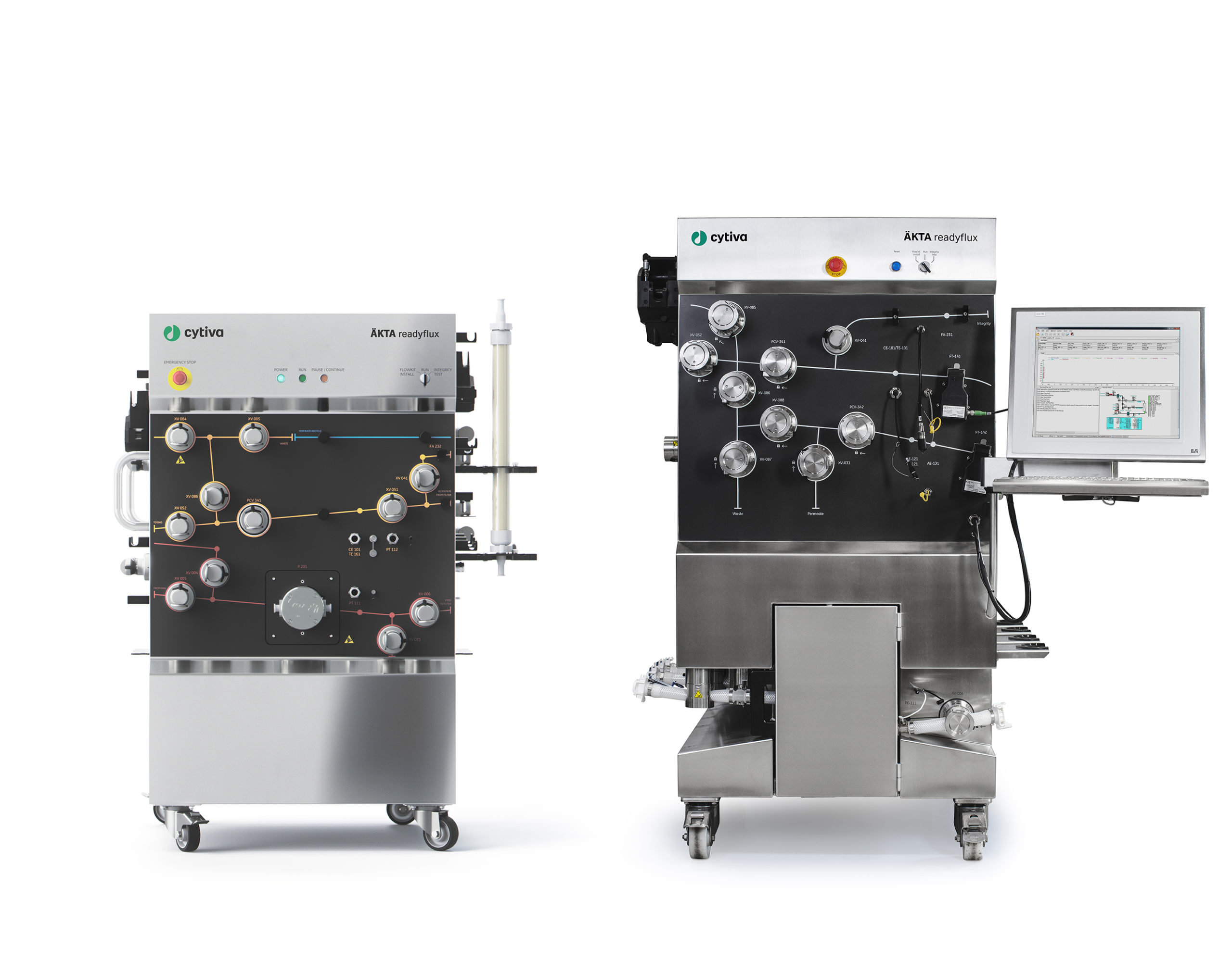 Cytiva has offered their ÄKTATM readyfluxTM, an automated, single-use TFF system for pilot and small-scale manufacturing since 2017.
